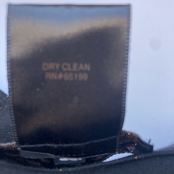 La Rok SS Jacket Black/Metallic Bronze EUC sz M - Picture 7 of 7